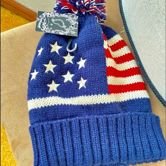 American Flag Hat. Hotswing. Red/White/Blue. Sz One size fit all. (Normal) - Picture 6 of 8
